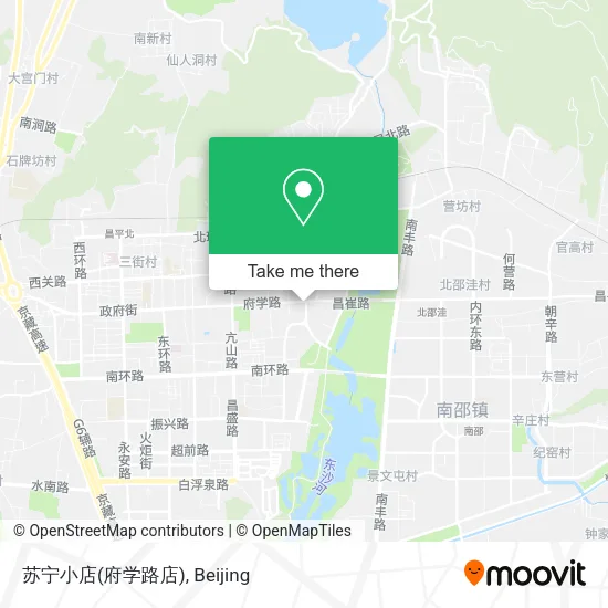 苏宁小店(府学路店) map