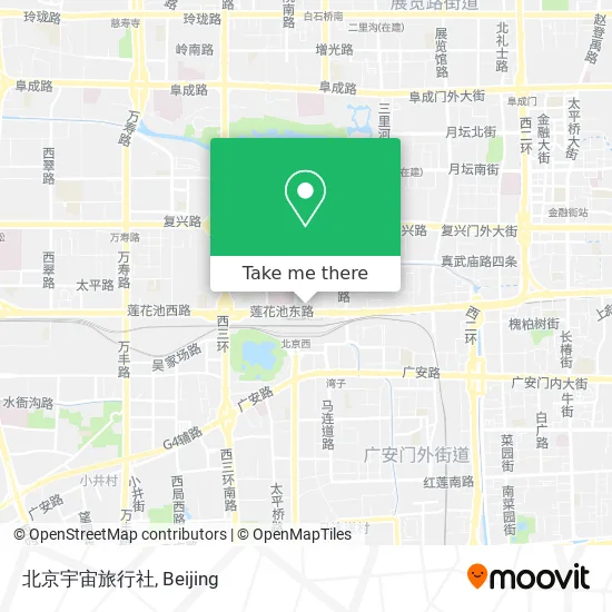 北京宇宙旅行社 map