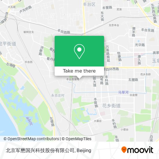 北京军懋国兴科技股份有限公司 map
