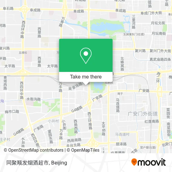 同聚顺发烟酒超市 map