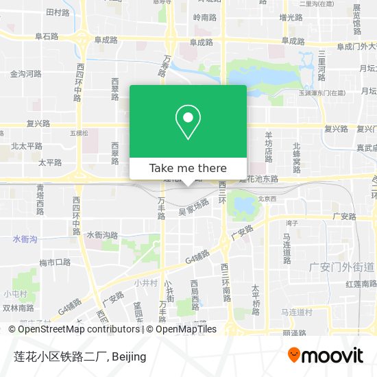 莲花小区铁路二厂 map