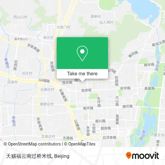 天赐福云南过桥米线 map
