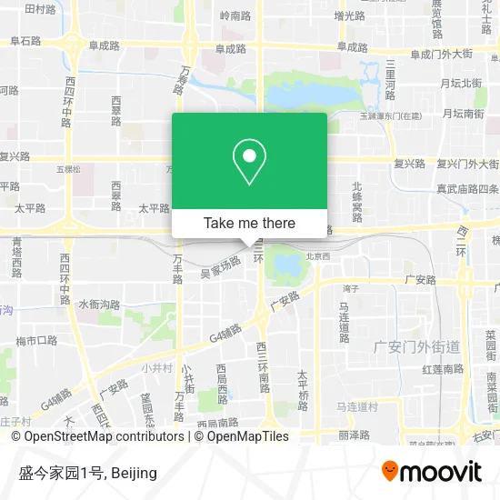 盛今家园1号 map