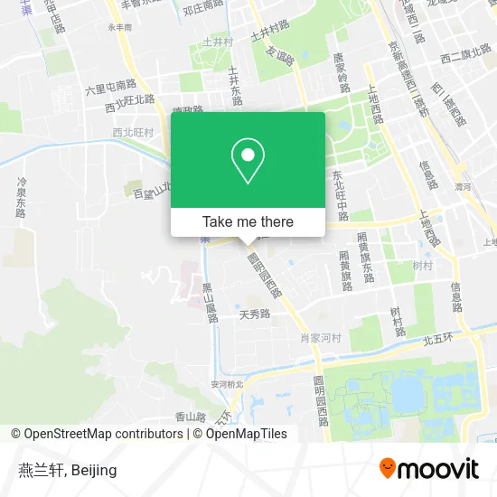 燕兰轩 map