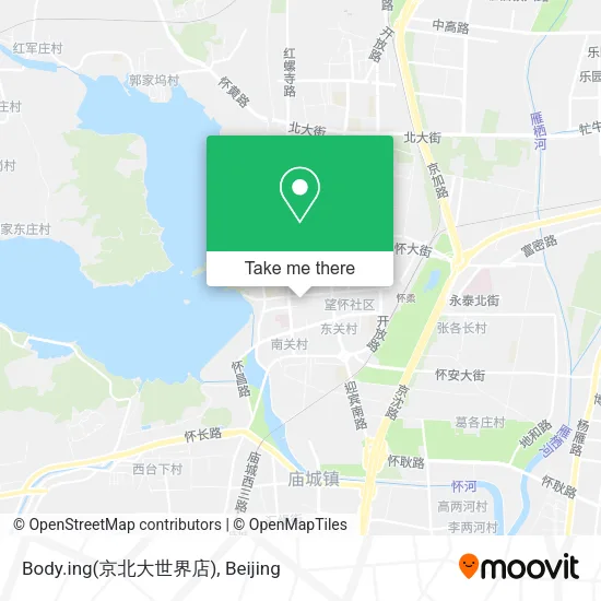 Body.ing(京北大世界店) map