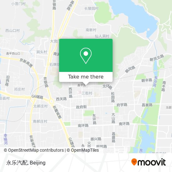永乐汽配 map