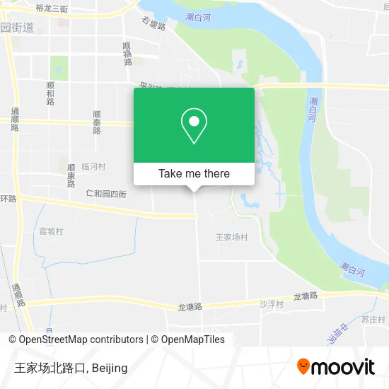 王家场北路口 map