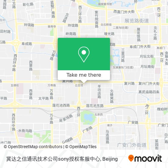 冀达之信通讯技术公司sony授权客服中心 map
