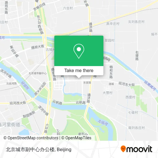 北京城市副中心办公楼 map