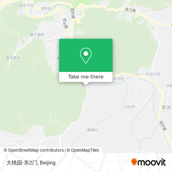 大桃园-东2门 map