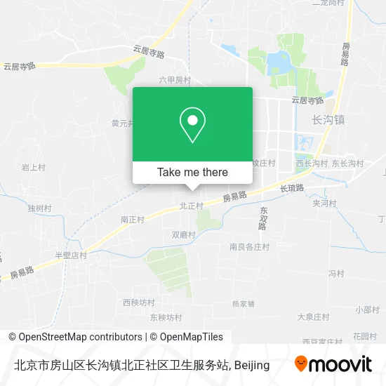 北京市房山区长沟镇北正社区卫生服务站 map