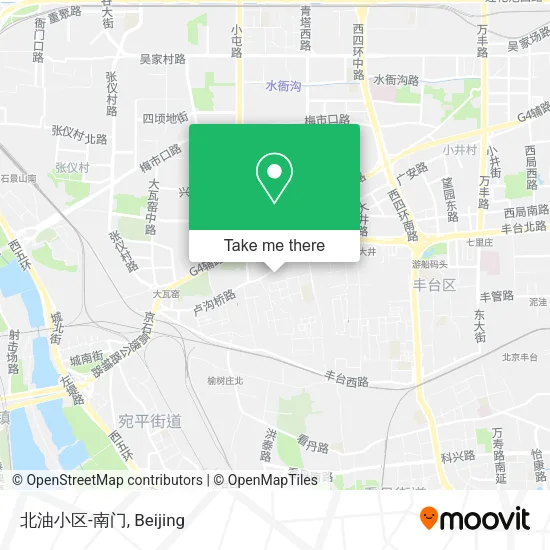 北油小区-南门 map