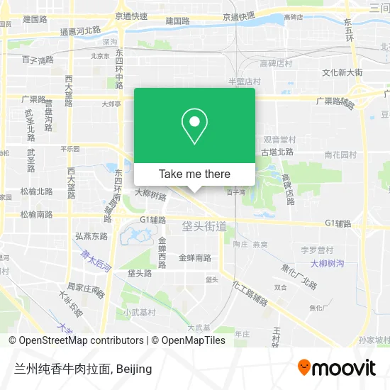 兰州纯香牛肉拉面 map