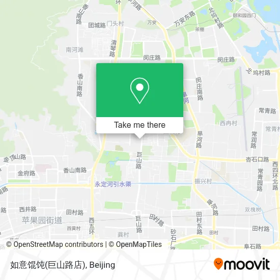 如意馄饨(巨山路店) map