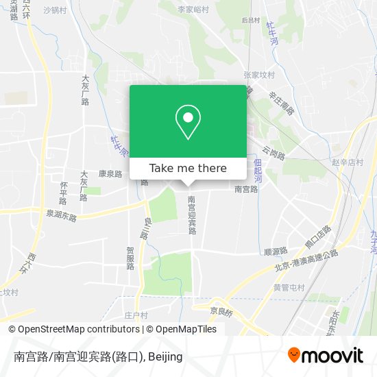 南宫路/南宫迎宾路(路口) map