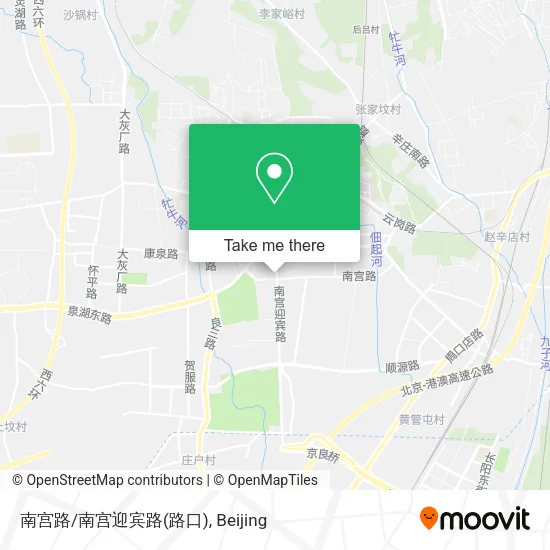 南宫路/南宫迎宾路(路口) map