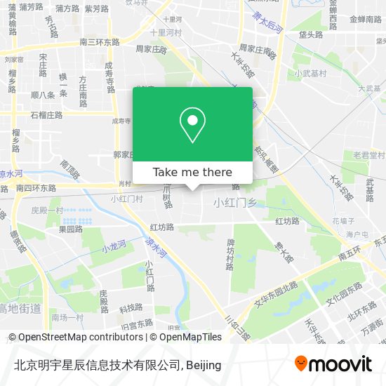 北京明宇星辰信息技术有限公司 map