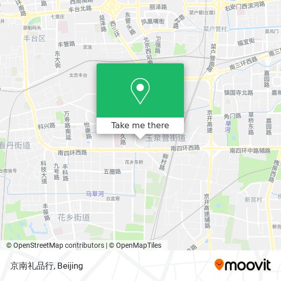 京南礼品行 map