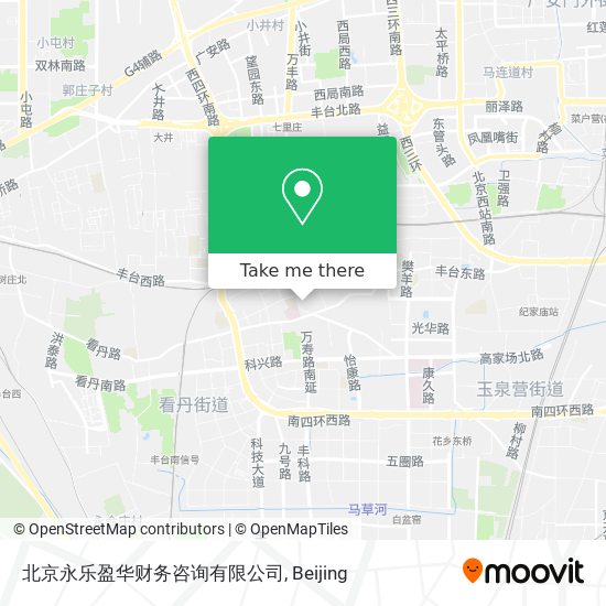 北京永乐盈华财务咨询有限公司 map