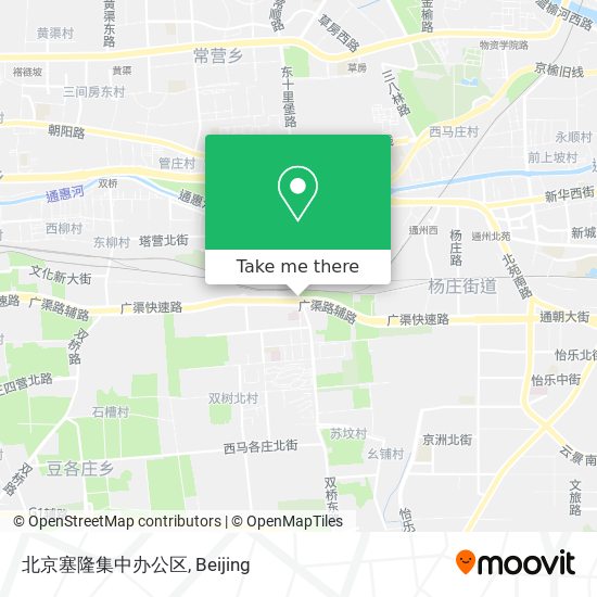 北京塞隆集中办公区 map