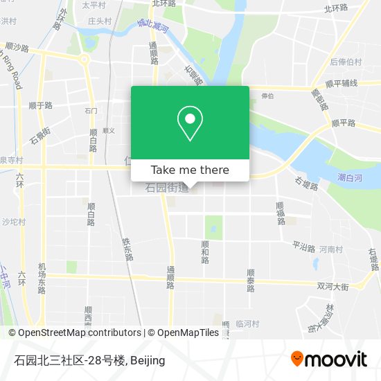 石园北三社区-28号楼 map