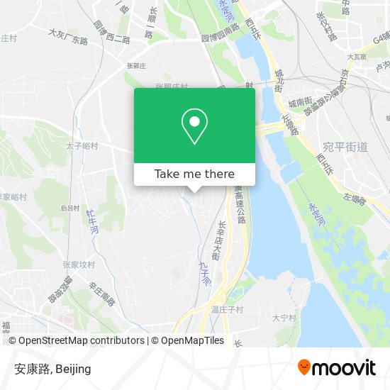 安康路 map