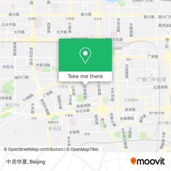 中房华夏 map