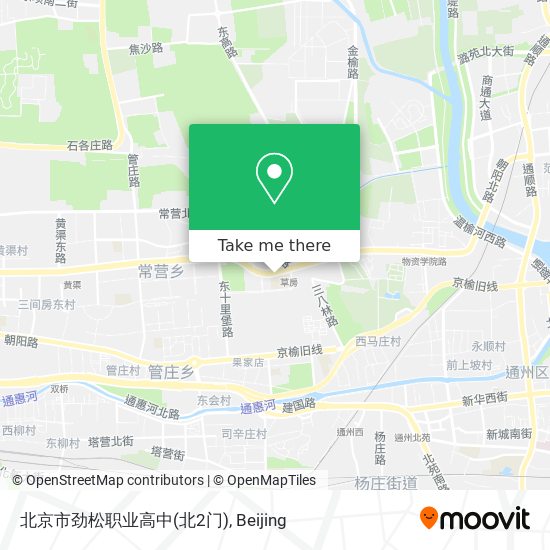 北京市劲松职业高中(北2门) map
