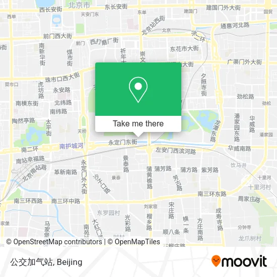 公交加气站 map