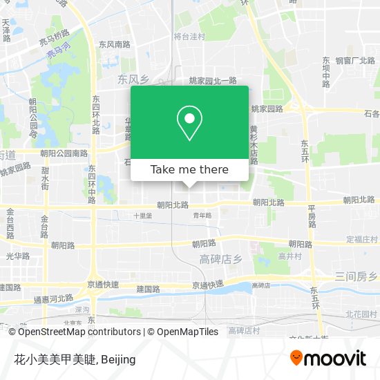 花小美美甲美睫 map