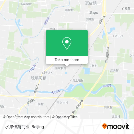 水岸佳苑商业 map