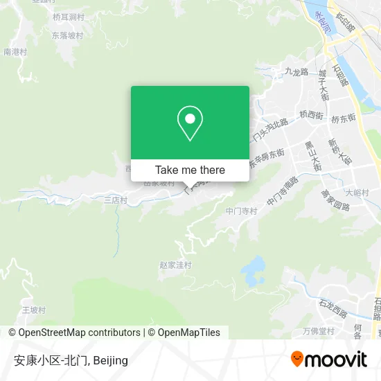 安康小区-北门 map