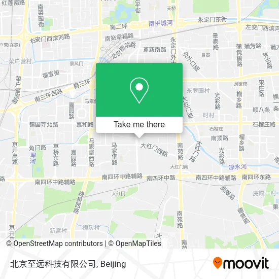 北京至远科技有限公司 map