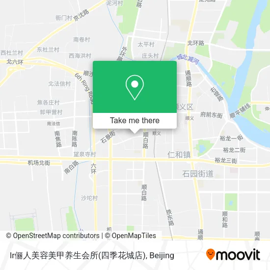 lr俪人美容美甲养生会所(四季花城店) map