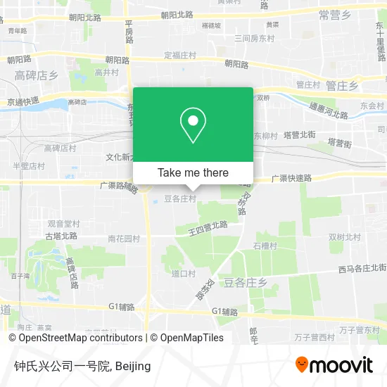钟氏兴公司一号院 map