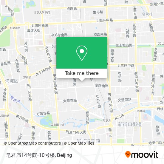 皂君庙14号院-10号楼 map