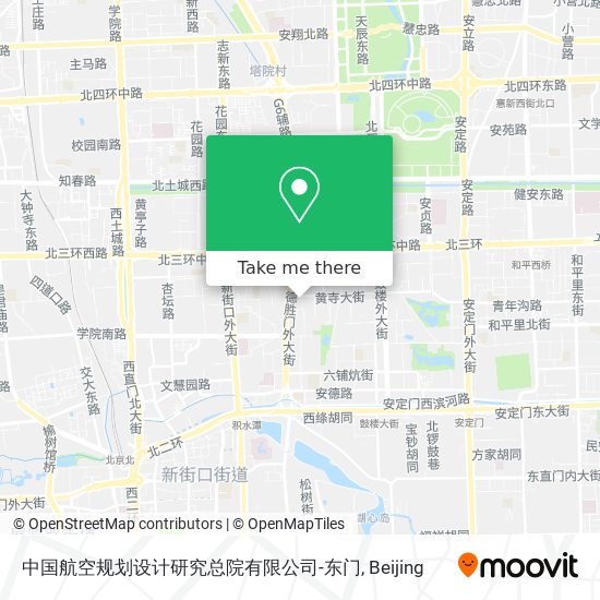 中国航空规划设计研究总院有限公司-东门 map