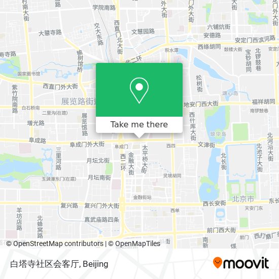 白塔寺社区会客厅 map