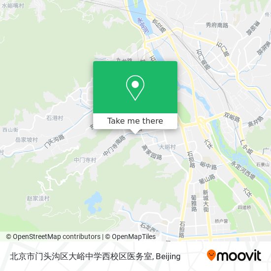 北京市门头沟区大峪中学西校区医务室 map