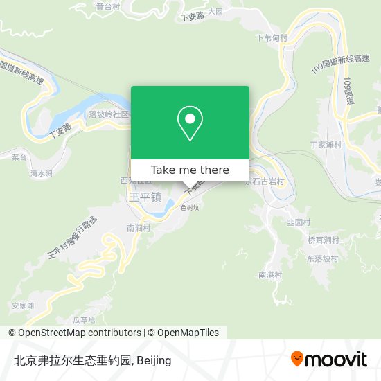 北京弗拉尔生态垂钓园 map