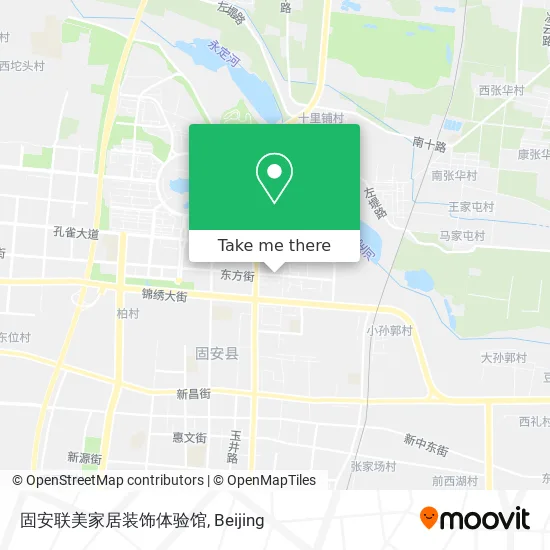 固安联美家居装饰体验馆 map