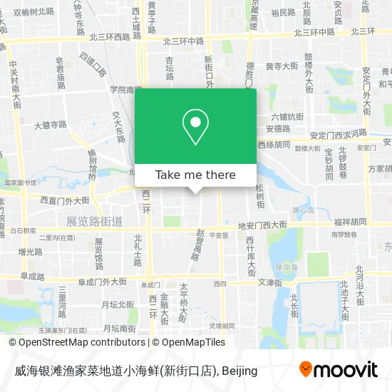 威海银滩渔家菜地道小海鲜(新街口店) map