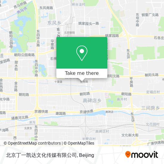 北京丁一凯达文化传媒有限公司 map