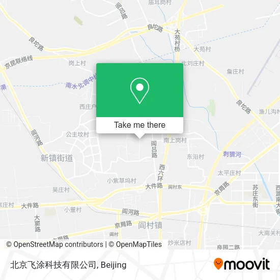 北京飞涂科技有限公司 map