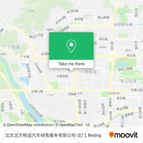 北京北方程远汽车销售服务有限公司-北门 map