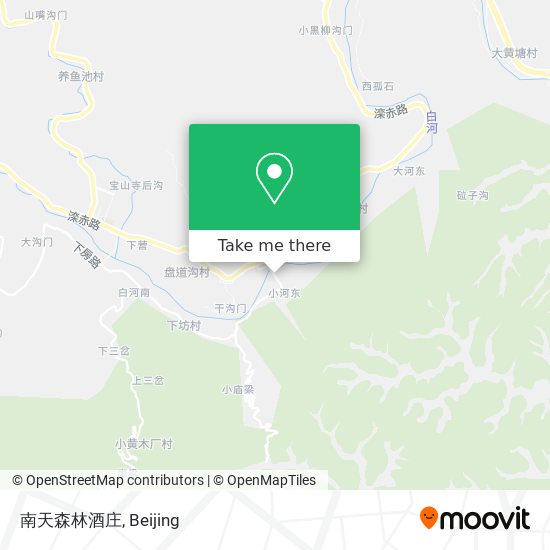 南天森林酒庄 map