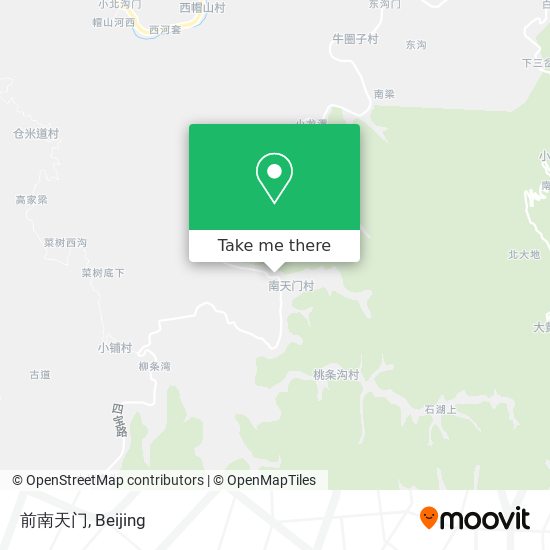 前南天门 map