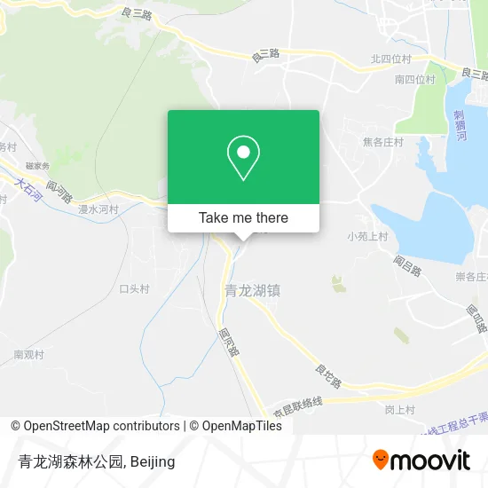 青龙湖森林公园 map
