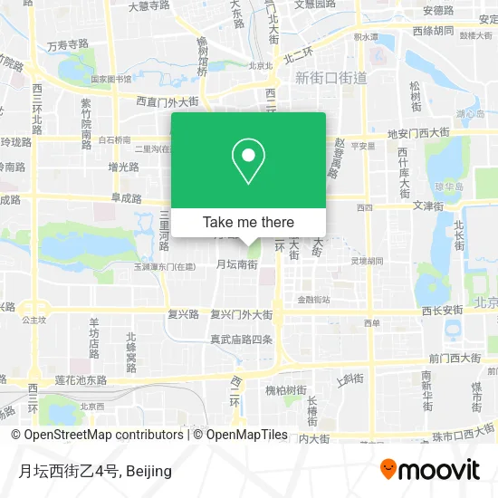 月坛西街乙4号 map