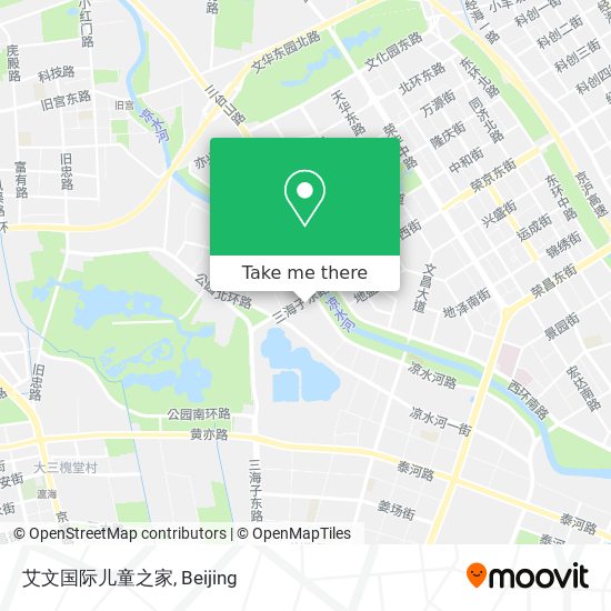 艾文国际儿童之家 map